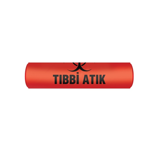 Tıbbi Atık Çöp Poşeti 80x110 Ebat 